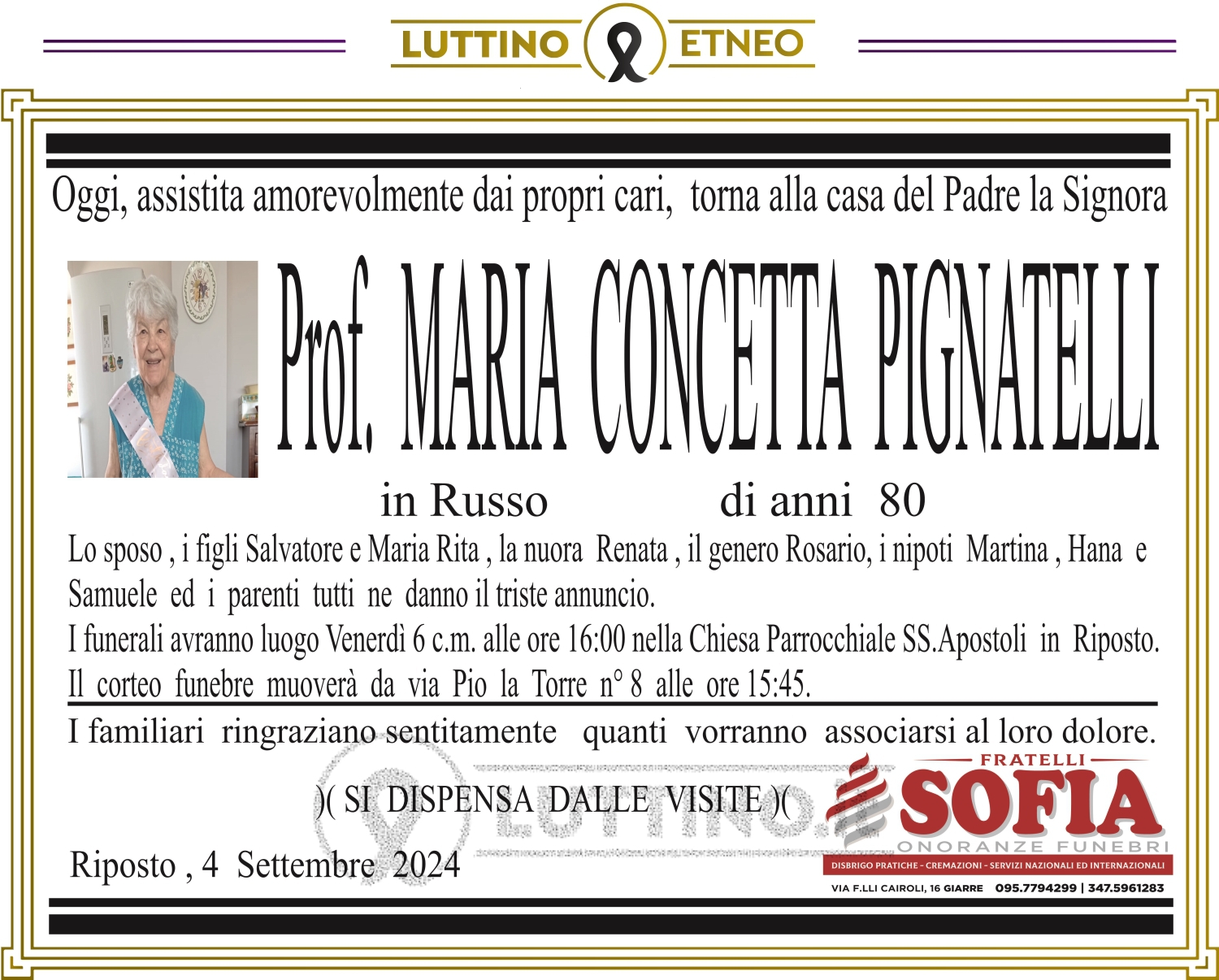 Maria Concetta Pignatelli